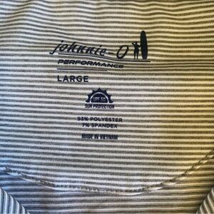 Johnnie-O Performance Polo Size Large